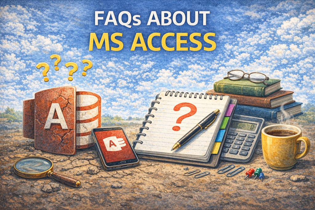 FAQs About MS Access FAQs about MS Access