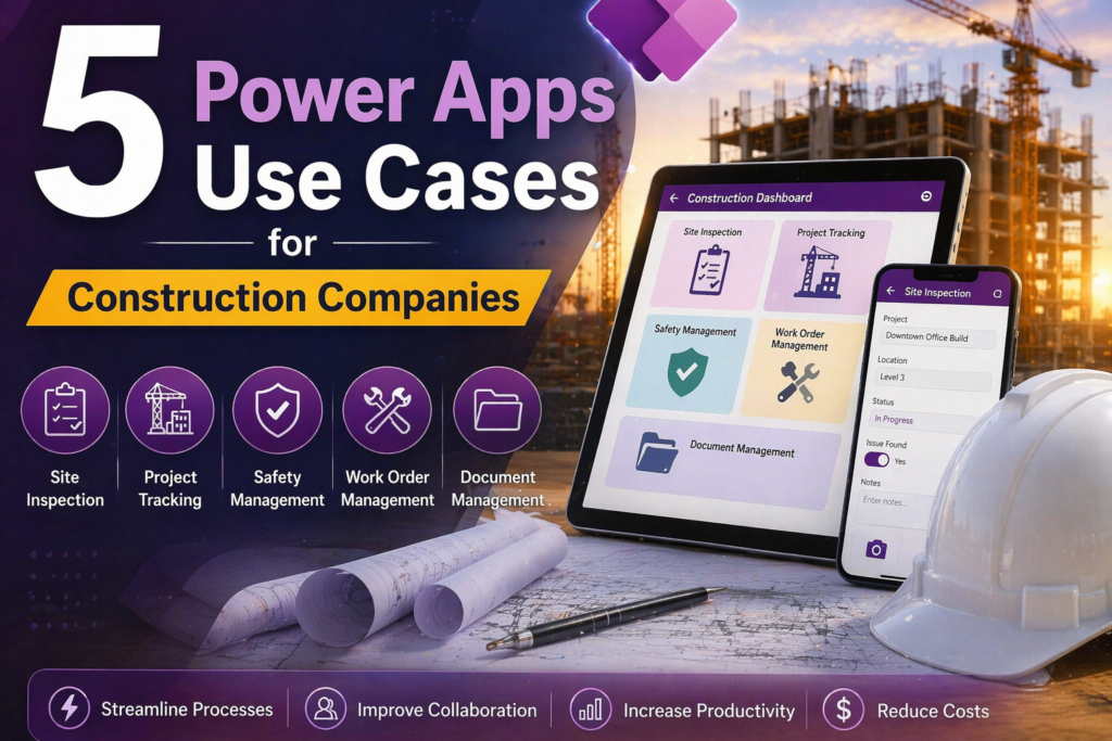 construction app solutions for industry professionals