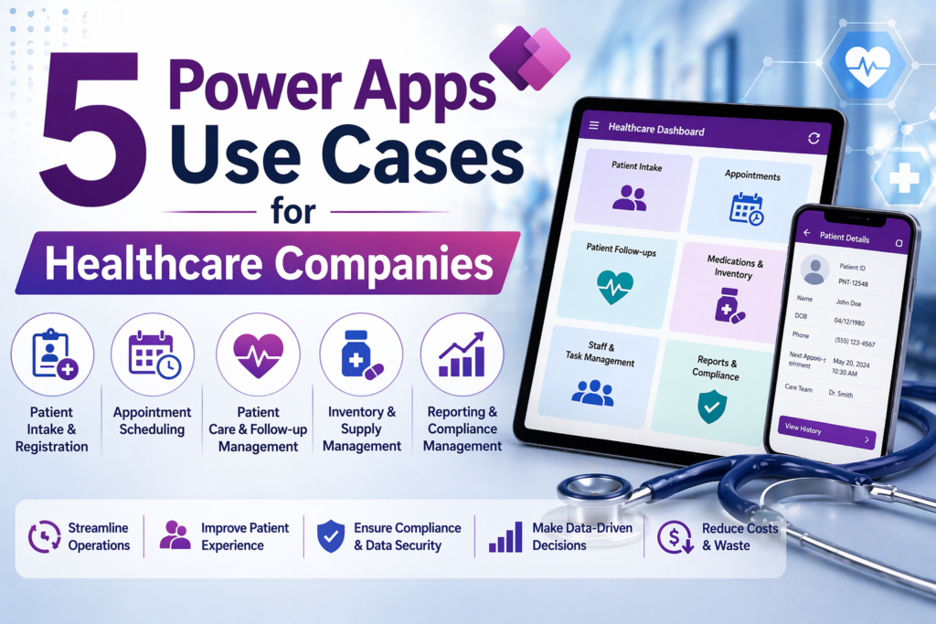 power apps for healthcare management